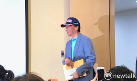 美國總統川普宣布對中國產品加稅，導致貿易戰再度升溫，鴻海董事長郭台銘倒是認為，美中雙方即將進入攤牌的終局階段。 圖：趙婉淳/攝