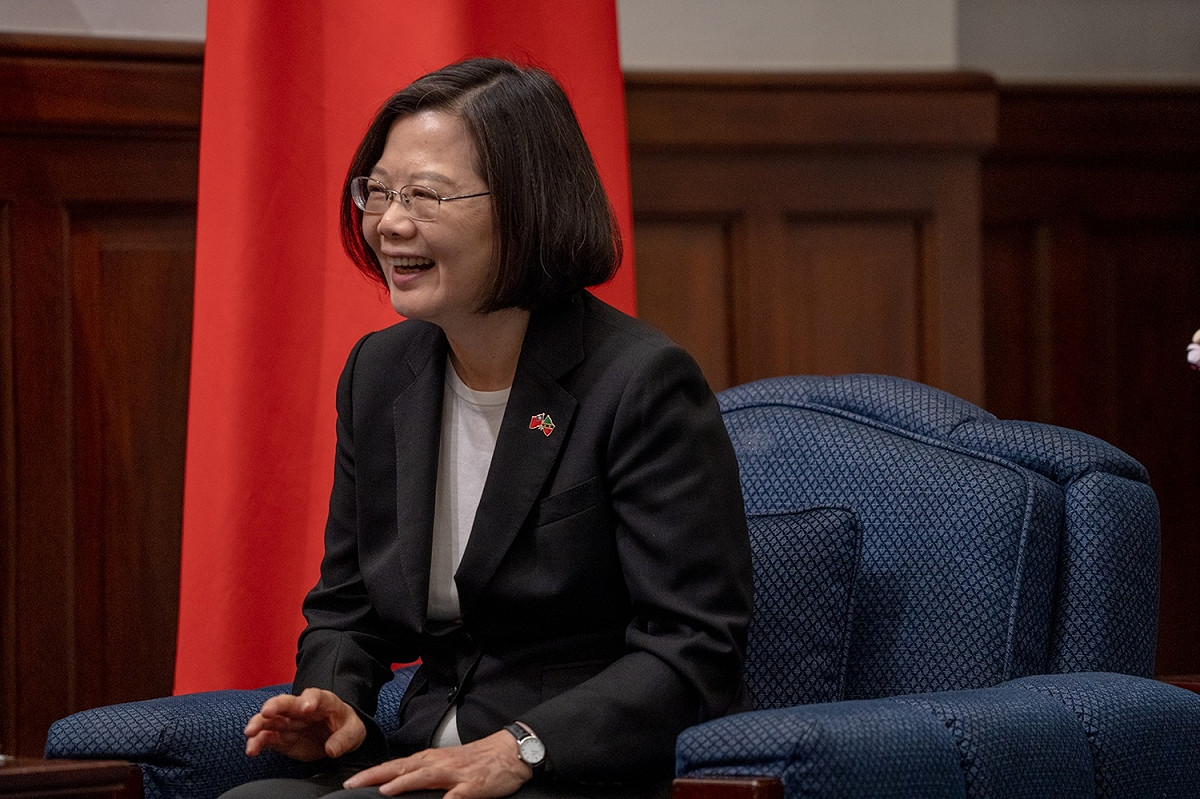 總統蔡英文。 圖：總統府提供