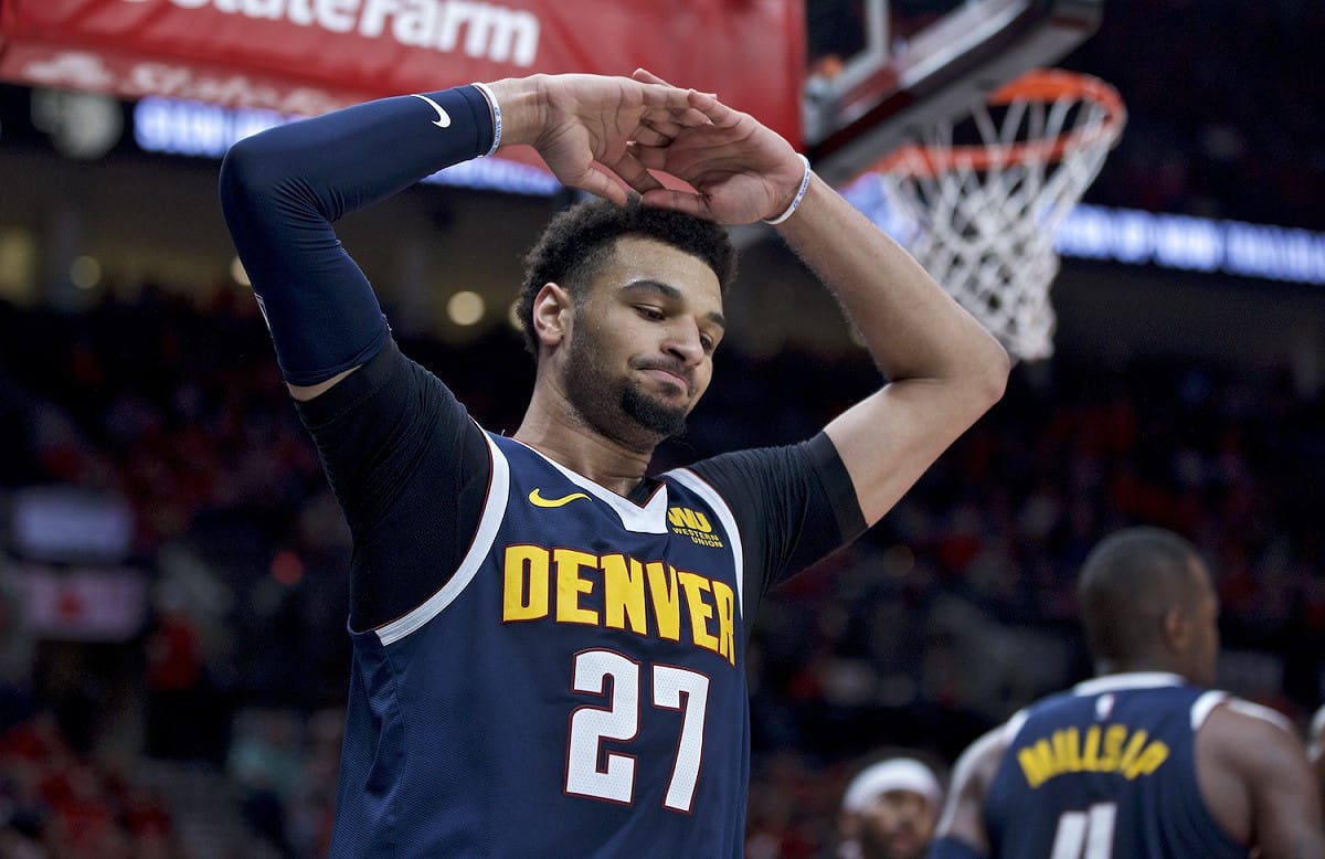 金塊Jamal Murray。 圖／美聯社／達志影像