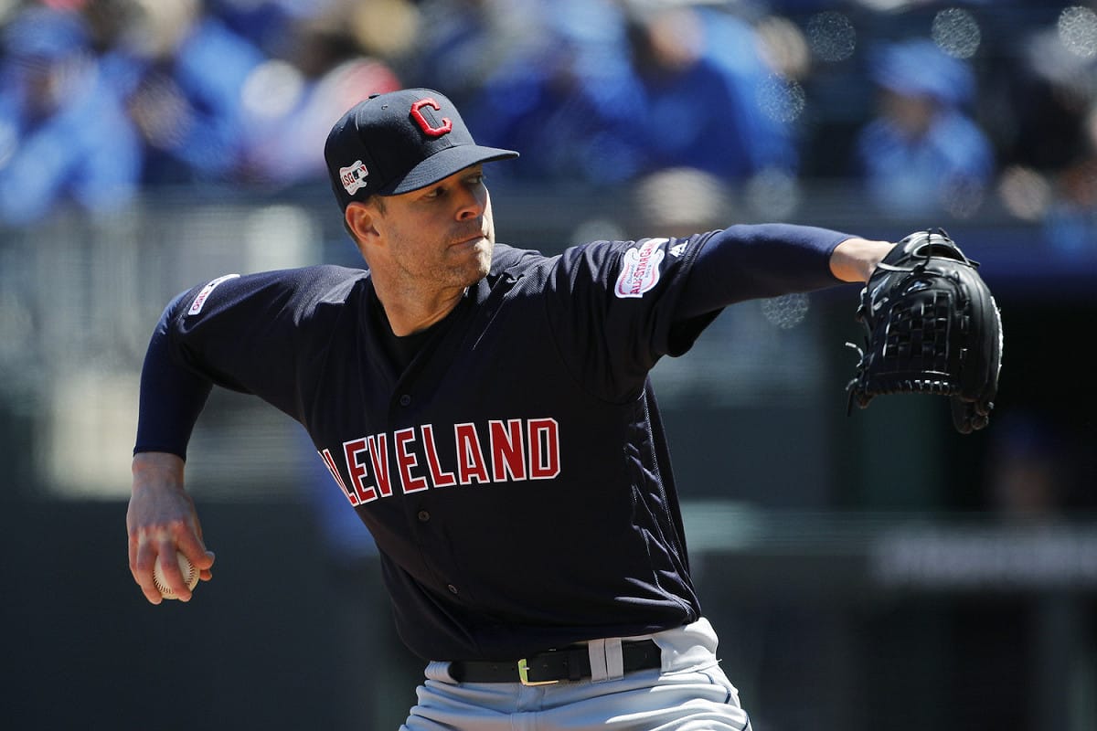印地安人隊Corey Kluber。 圖／美聯社／達志影像