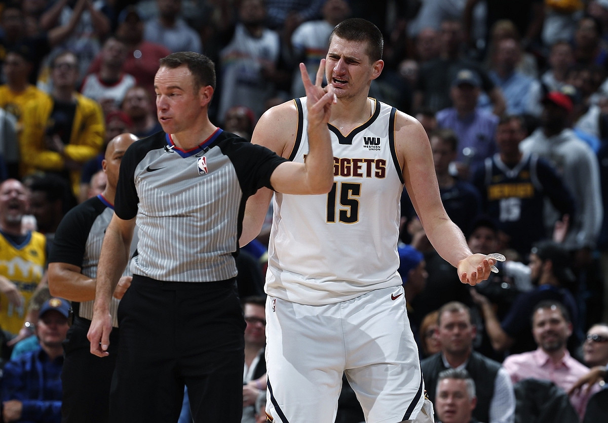金塊Nikola Jokic。 圖／美聯社／達志影像