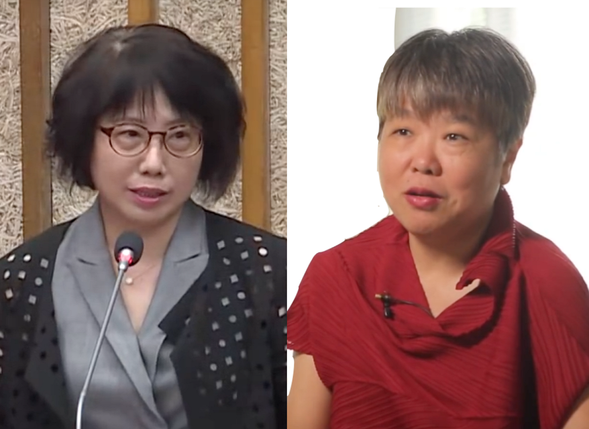 左：高雄觀光局主秘高美蘭；右：資深媒體人黃光芹。 圖：新頭殼合成