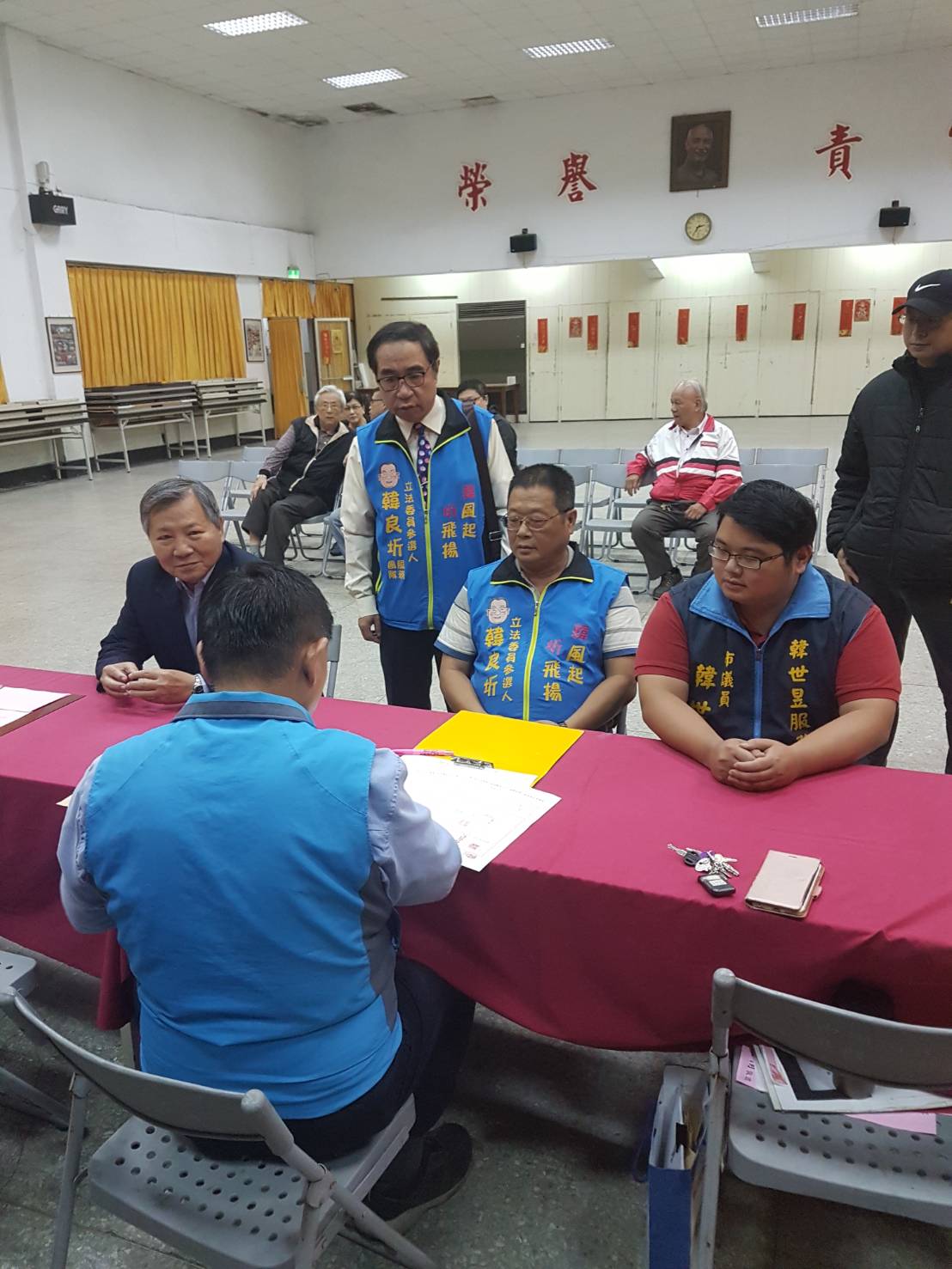 前議員韓良圻。 圖：國民黨基隆市黨部 / 提供