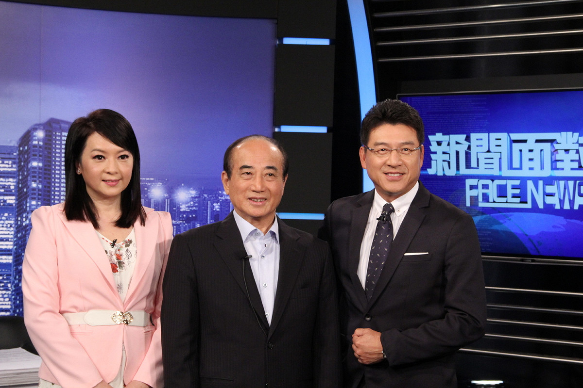 王金平下午接受年代面對面專訪。 圖：新聞面對面/提供