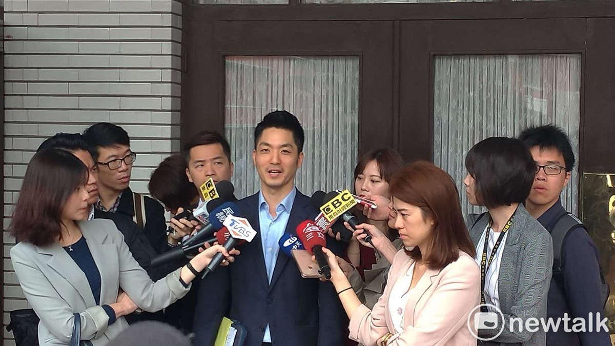對於網友的威脅，蔣萬安說已經報警。 圖：陳佩君／攝（資料照片）