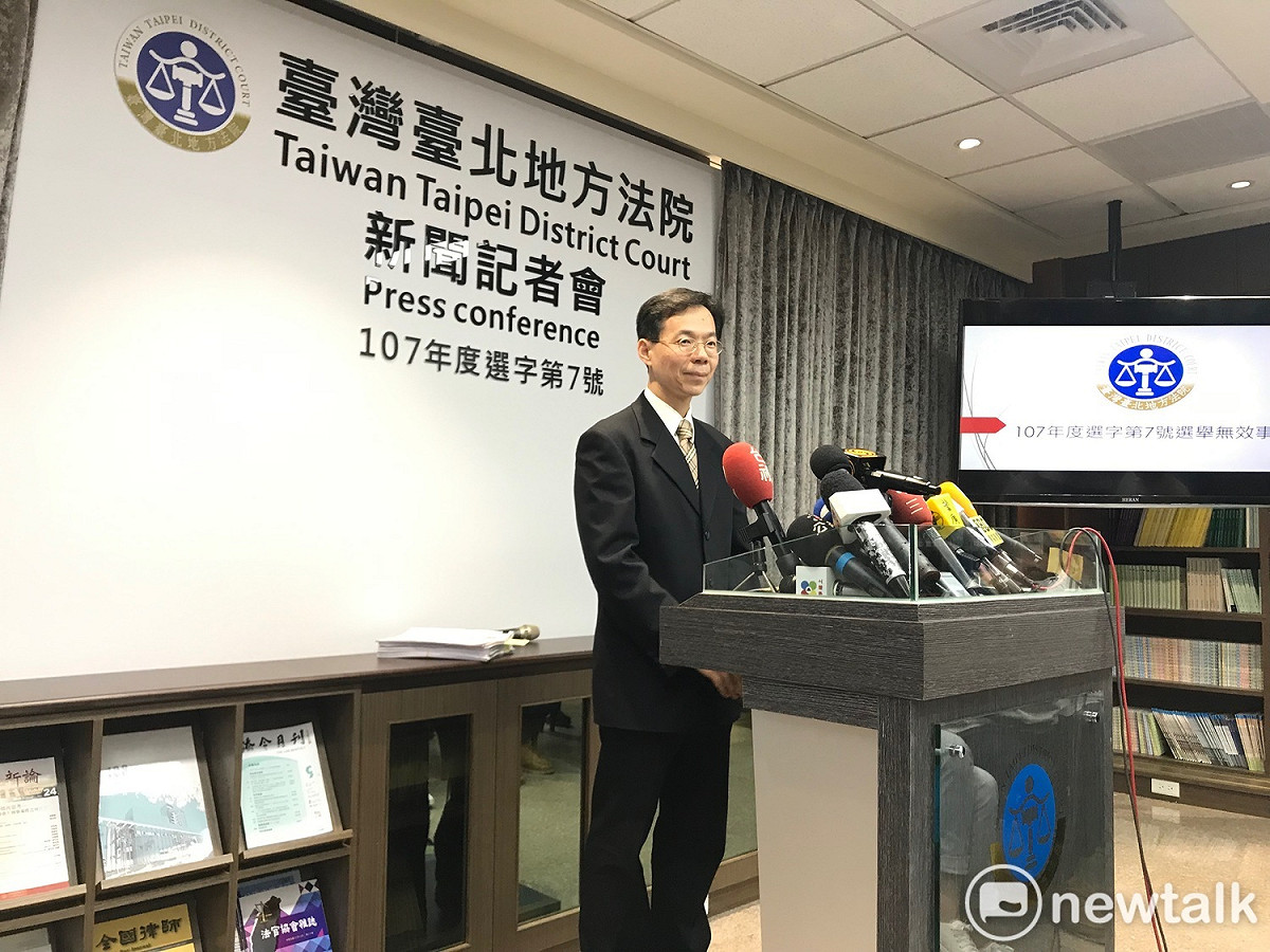 台北地院發言人黃柄縉。 圖：周煊惠 ／攝