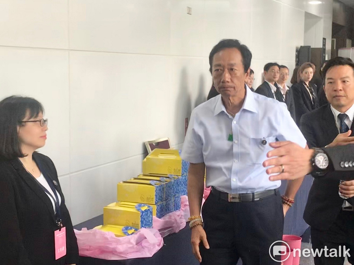 鴻海董事長郭台銘。 圖：新頭殼資料照