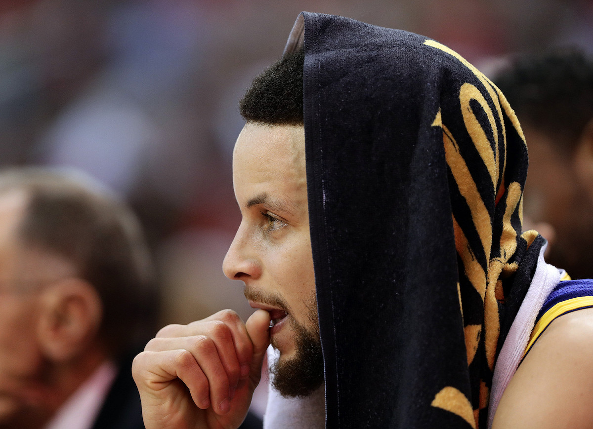 勇士球星Stephen Curry。 圖／美聯社／達志影像