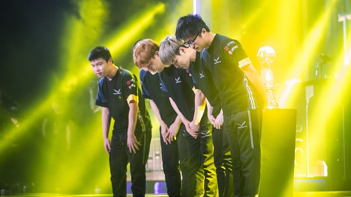 今（12）日第二戰，閃電狼找回節奏，擊敗北美勁旅TL。 圖：翻攝自 LoL Esports Photo Flickr