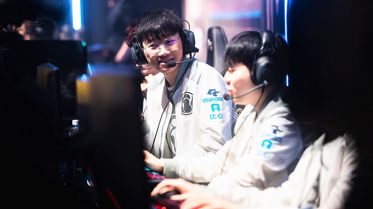 閃電狼與LPL代表iG對陣一戰中，iG選出歡樂陣容應戰 圖：翻攝自 LoL Esports Photo Flickr