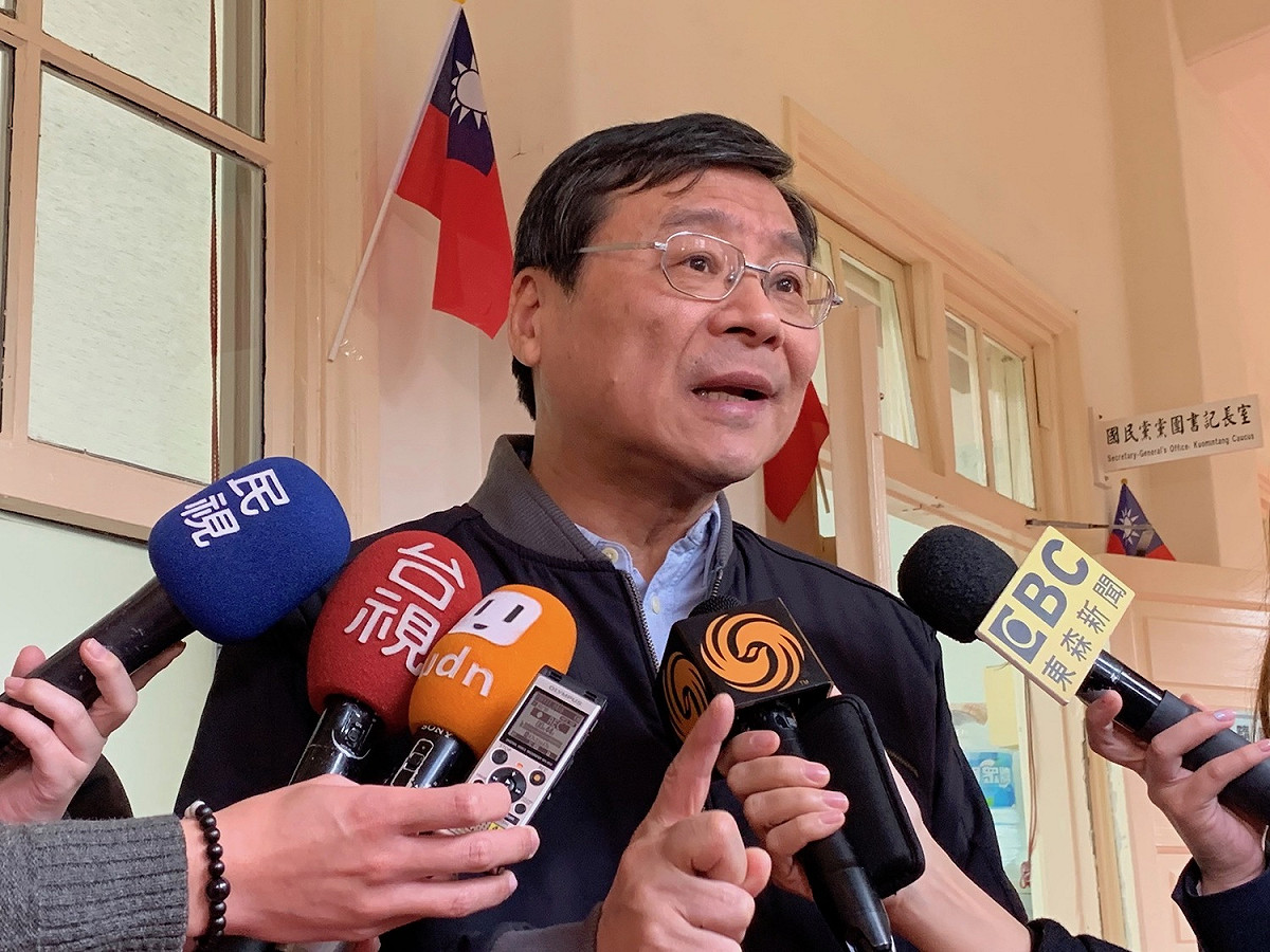立委曾銘宗今為了自經區爭議與農委會主委陳吉仲槓上。 圖／記者葉滕騏攝,2019.01.31