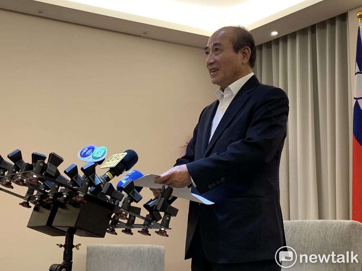 爭取國民黨總統提名的前立法院長王金平下午針對國民黨2020總統提名特別辦法做出回應。 圖：趙婉淳／攝