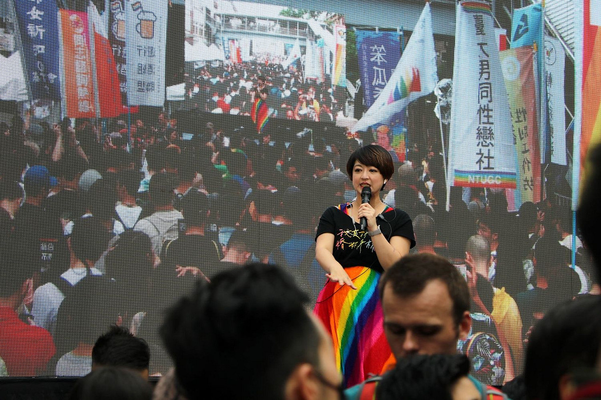 婚姻平權大平台總召呂欣潔。 圖：婚姻平權大平台提供