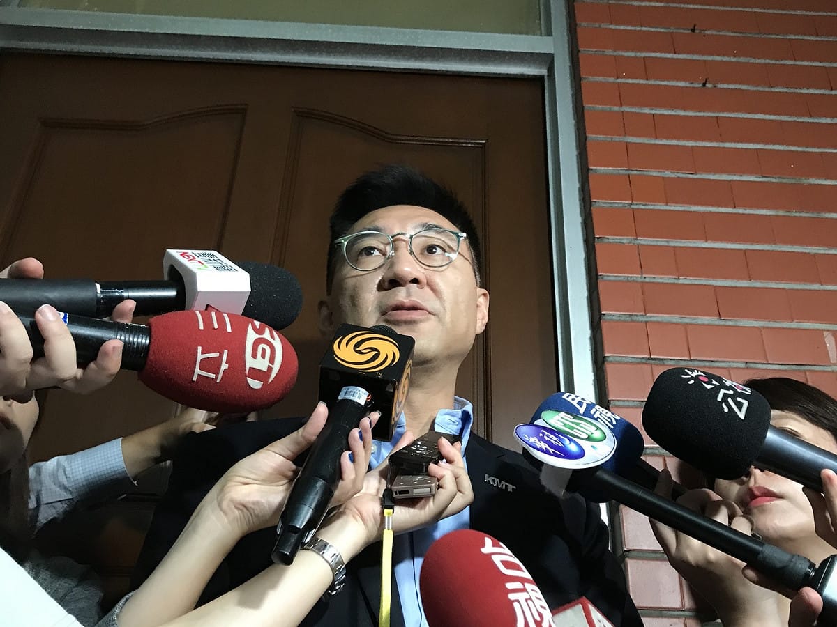國民黨團總召江啟臣。 圖：趙婉淳／攝