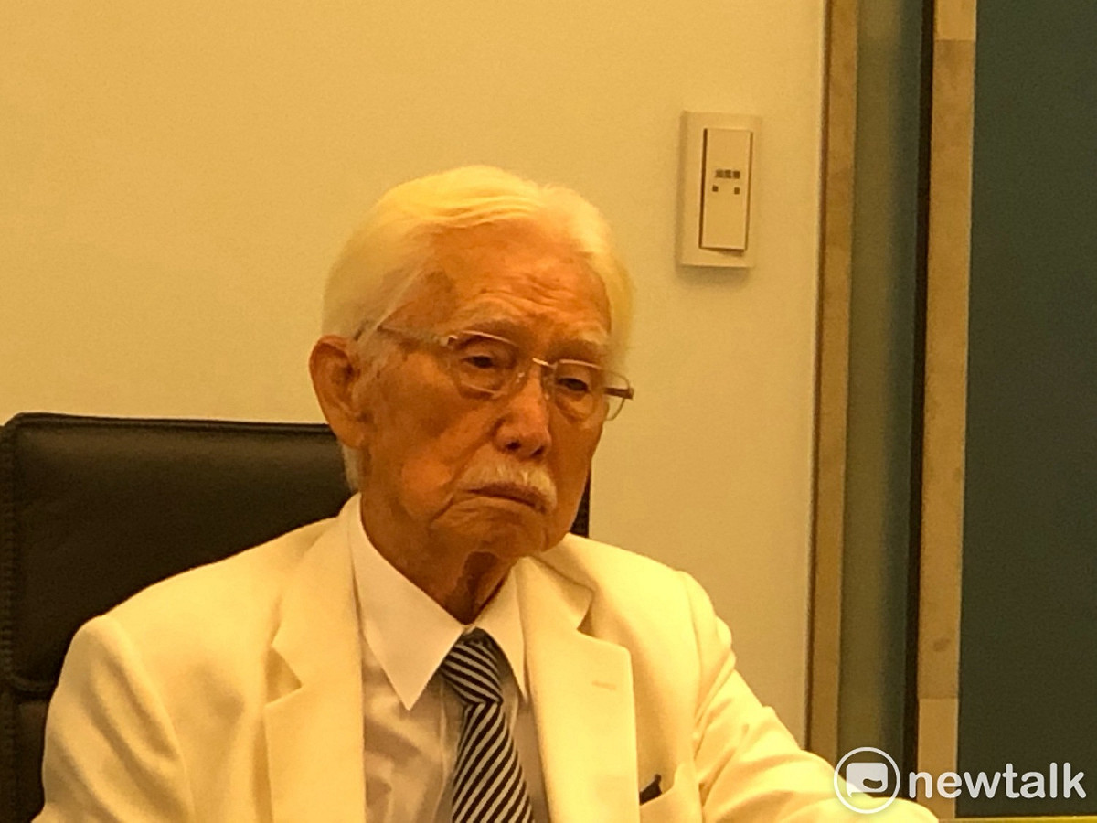 由獨派大老辜寬敏擔任董事長的台灣制憲基金會今（17）日發布最新民調。 圖：謝莉慧/攝