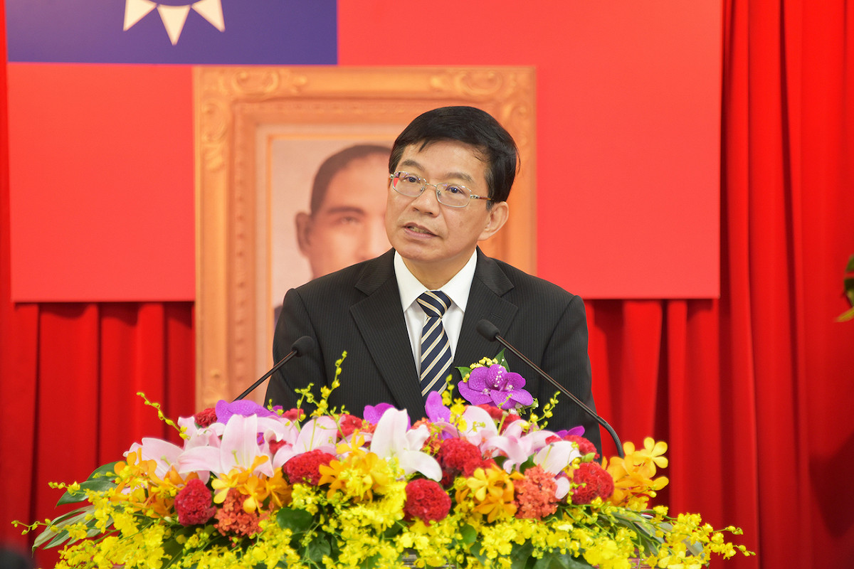 交通部政務次長王國材今（17）日接掌中華郵政代理董事長一職。 圖：中華郵政/提供