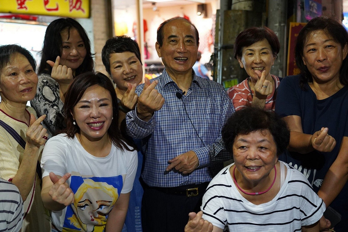 前立法院長王金平表示，同婚專法完成立法等於彰顯了人權價值，呼籲用愛來彼此對待。 圖：王金平辦公室提供