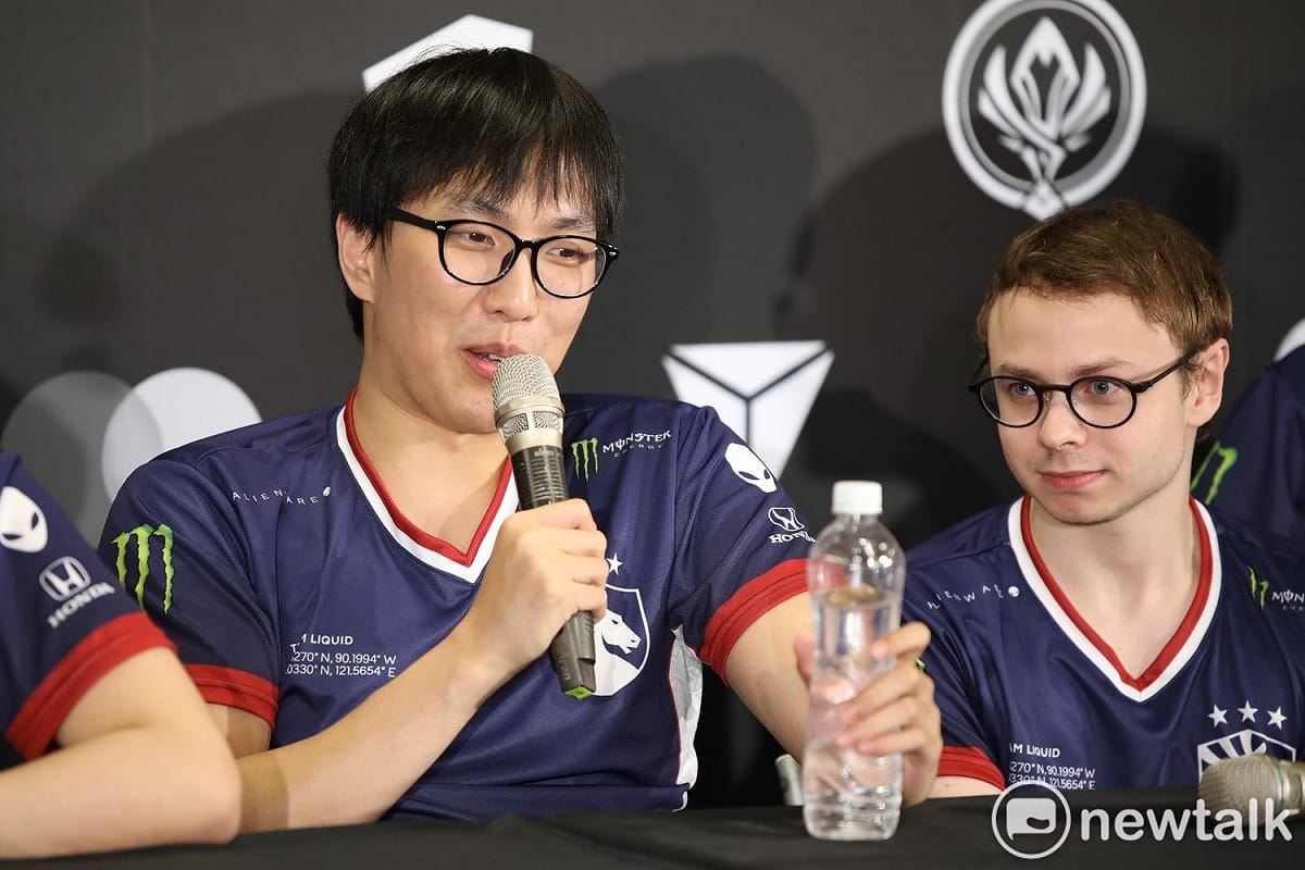 Doublelift點名隊友Jensen將會料理大魔王Faker。 圖：蔡幸秀/攝
