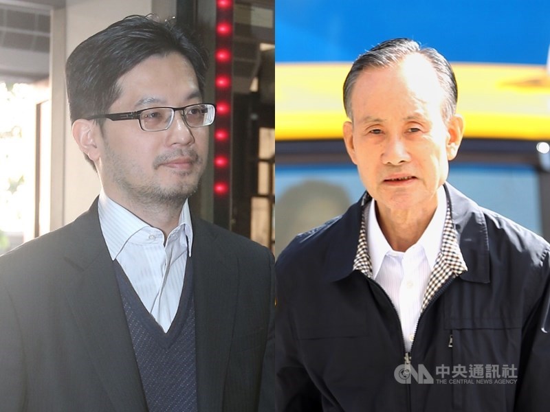 北檢接獲檢舉，指遠雄集團涉嫌違反證交法。檢察官17日諭令遠雄集團創辦人趙藤雄（右）限制出境，18日諭令趙藤雄之子趙信清（左）以3000萬元交保。 （中央社檔案照片）