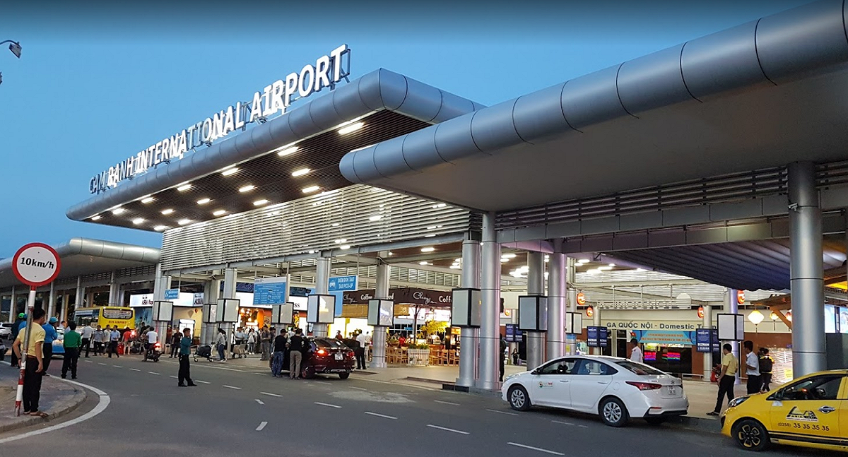 越南芽莊金蘭機場。 圖：翻攝Google Map