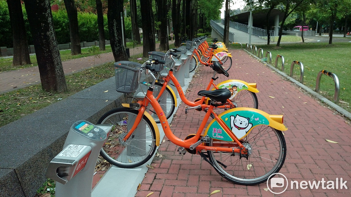 台中市今年不會再增建iBike。 圖 : 唐復年/攝