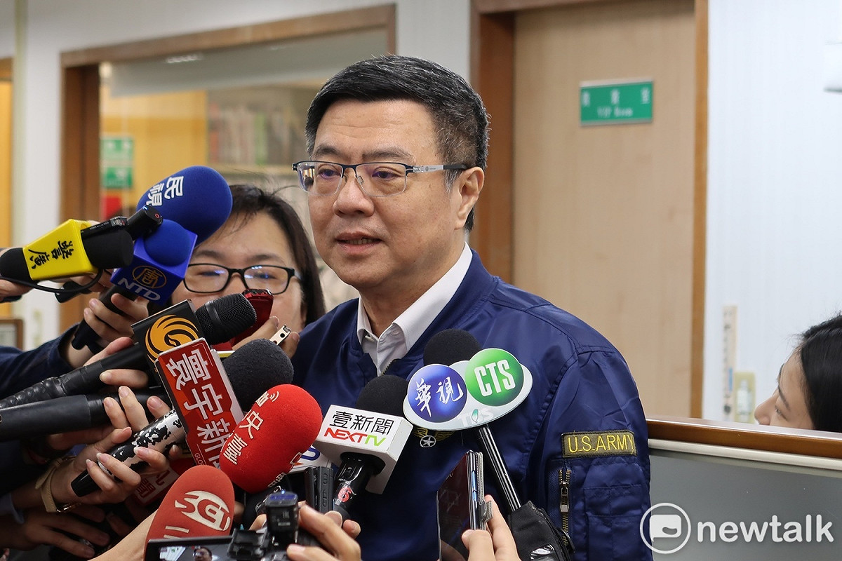 民進黨主席卓榮泰。 圖：林朝億/攝