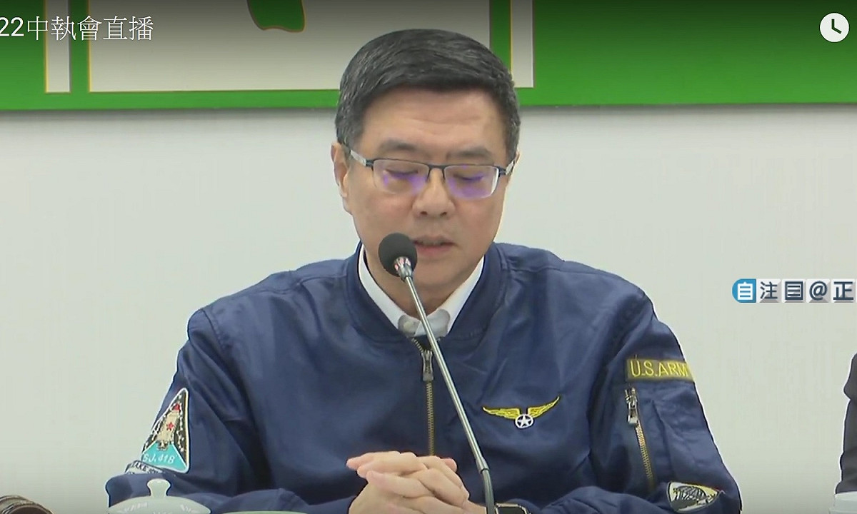 民進黨主席卓榮泰。 圖：翻拍自民進黨影音