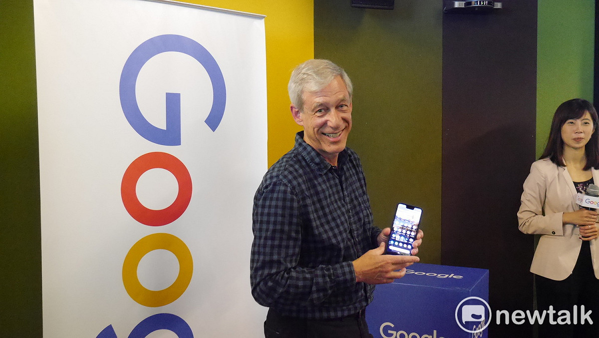 Google邀請傑出工程師Marc Levoy前來分享手機攝影功能的開發歷程。 圖：葉立斌／攝
