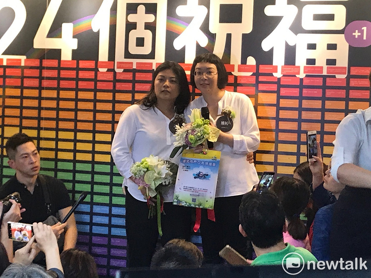 新人美瑜（左）、雅婷（右）。 圖：周煊惠 ／攝