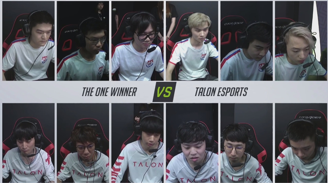 TLN被中國賽區亞軍T1W直落三，落入敗部。 圖：翻攝自OverwatchZHTW TWITCH