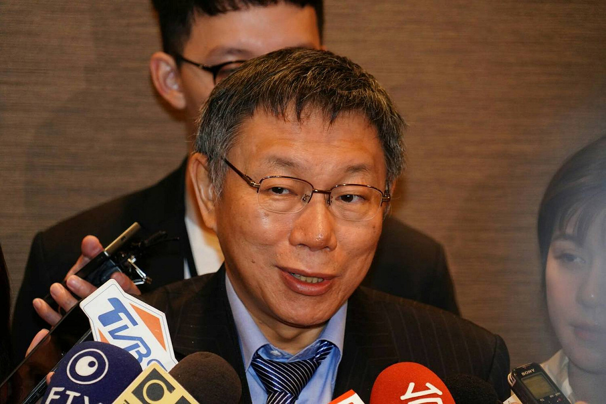 台北市長柯文哲訪日行第二天。 圖：台北市政府 / 提供