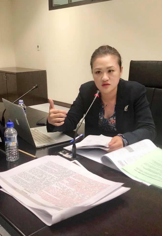 高雄市民進黨議員高閔琳批韓市府挪預算買網媒反罷韓。 圖：翻攝自高閔琳臉書