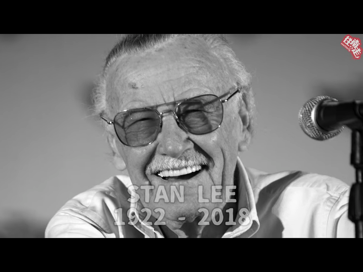 史丹李（Stan Lee）徹底改變流行文化，與他人共同創造出像是蜘蛛人、黑豹等具有指標性超級英雄，多年來罹患數種疾病，去年11月以95歲高齡過世，卻傳出他生前遭摩根虐待，警方2018年3月展開調查。 圖：翻攝自Youtube