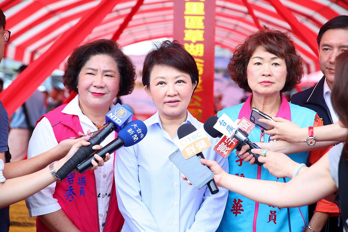 盧秀燕表示，除市議會備詢及主持演習外，她都排除萬難出席行政院會，為的就是替台中市民發聲。 圖 : 台中市政府/提供(資料照片)