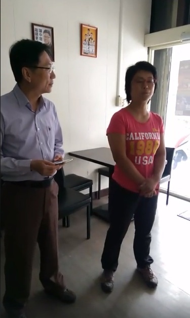 《我是中壢人》臉書社團27日下午直播「韓粉游小姐來了」。 圖：翻攝我是中壢人臉書
