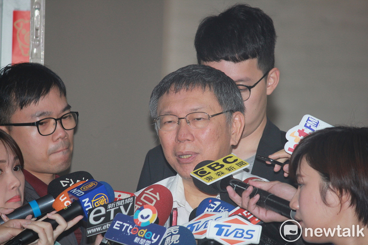 台北市長柯文哲。 圖：新頭殼資料照
