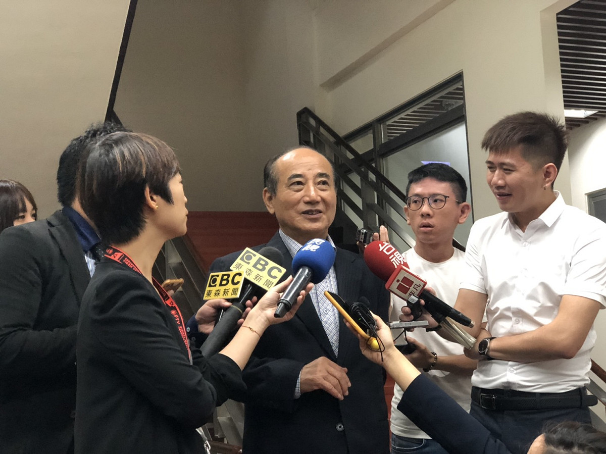 前立法院長王金平今接受訪問。 圖 : 王金平競選辦公室/提供