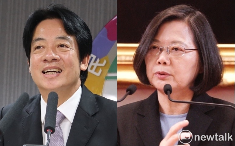 總統蔡英文與前行政院長賴清德將於8日舉辦總統初選電視政見發表會。 圖：新頭殼合成