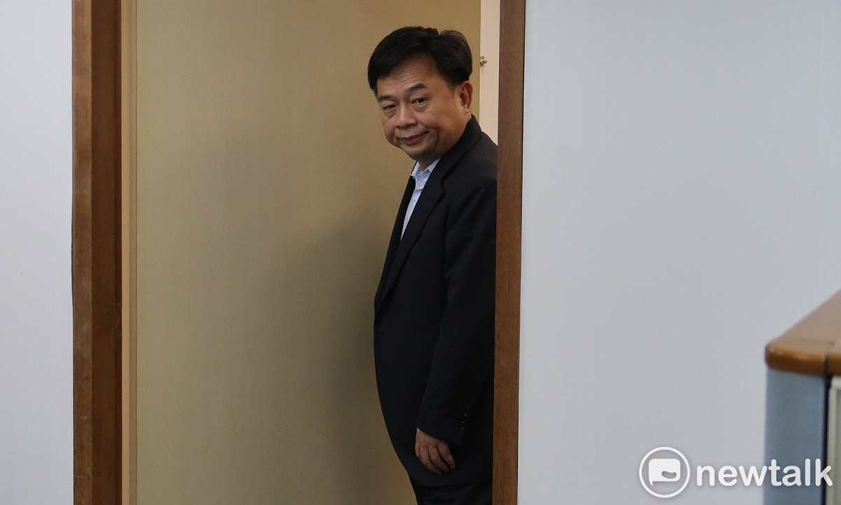 蔡陣營代表林錫耀。 圖：林朝億/攝