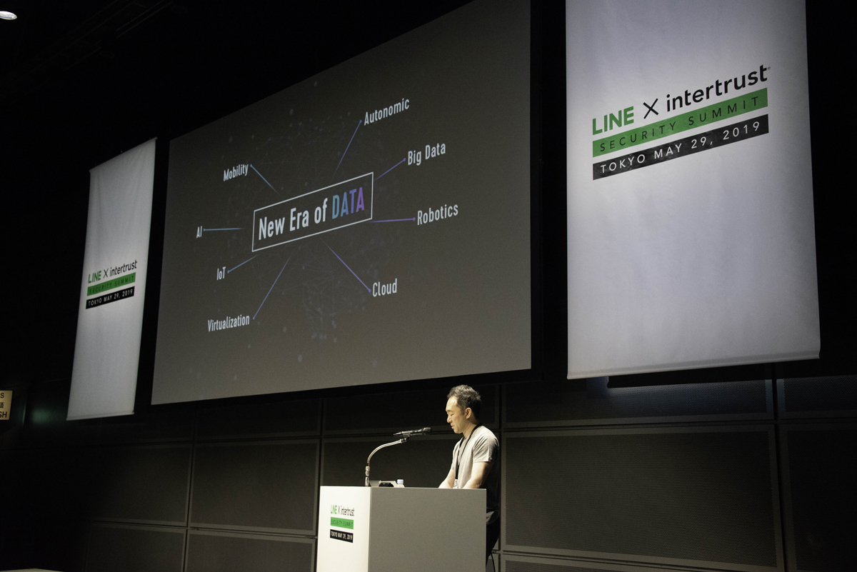LINE與Intertrust在資安高峰會上，針對旗下服務可能的資安危險並提出建議。 圖：LINE提供