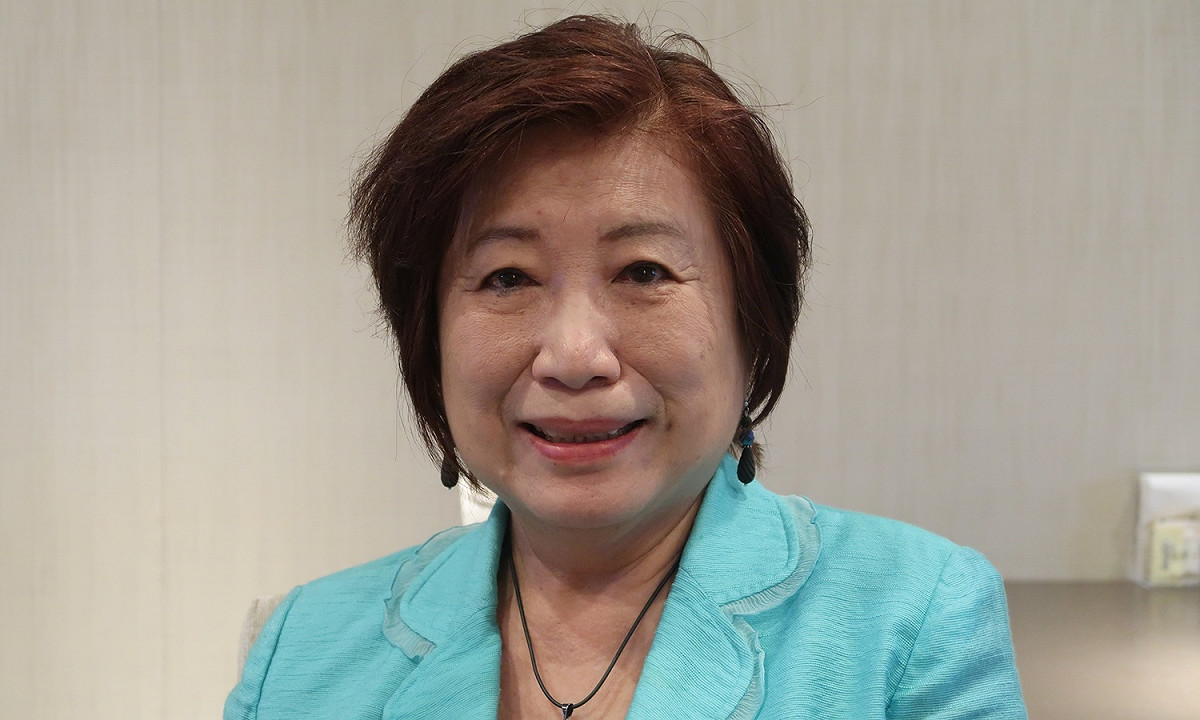 現任無任所大使楊黃美幸。 圖：林朝億/攝