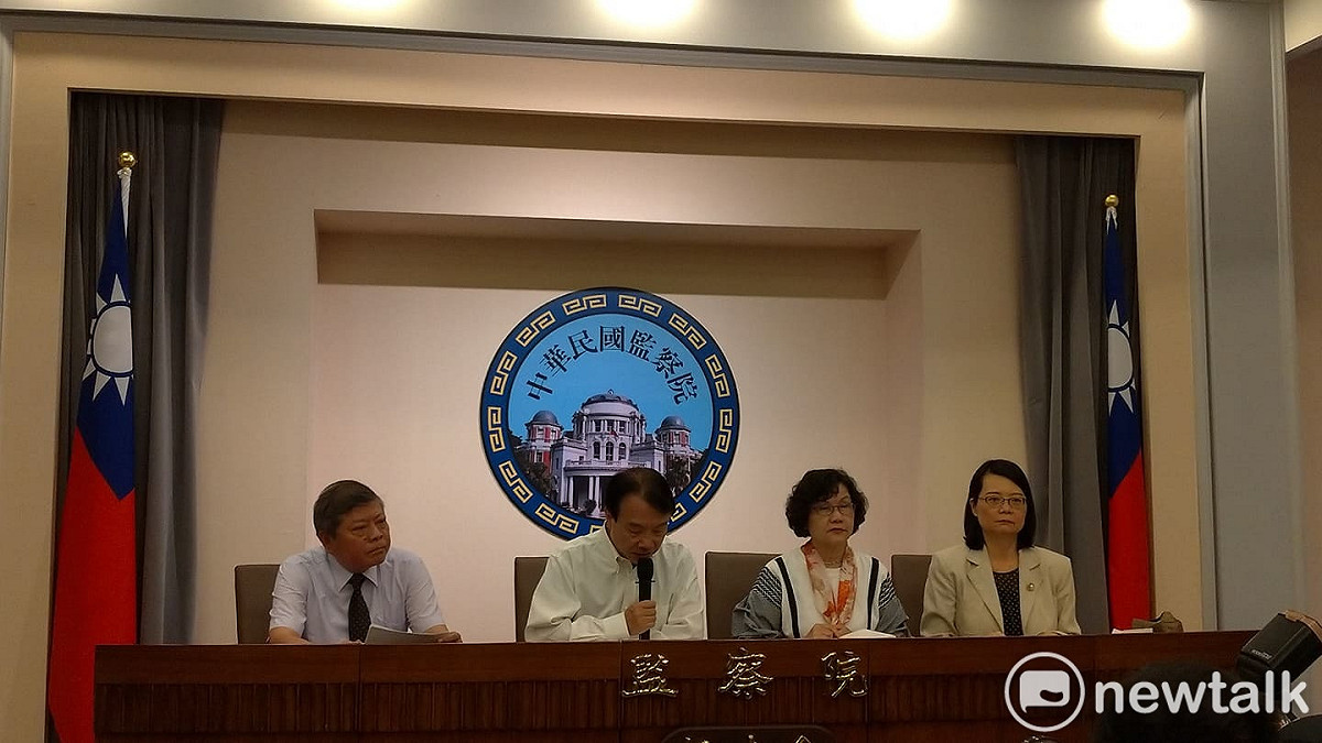 監察院今天通過花蓮縣媒體採購案彈劾。 圖：陳佩君／攝