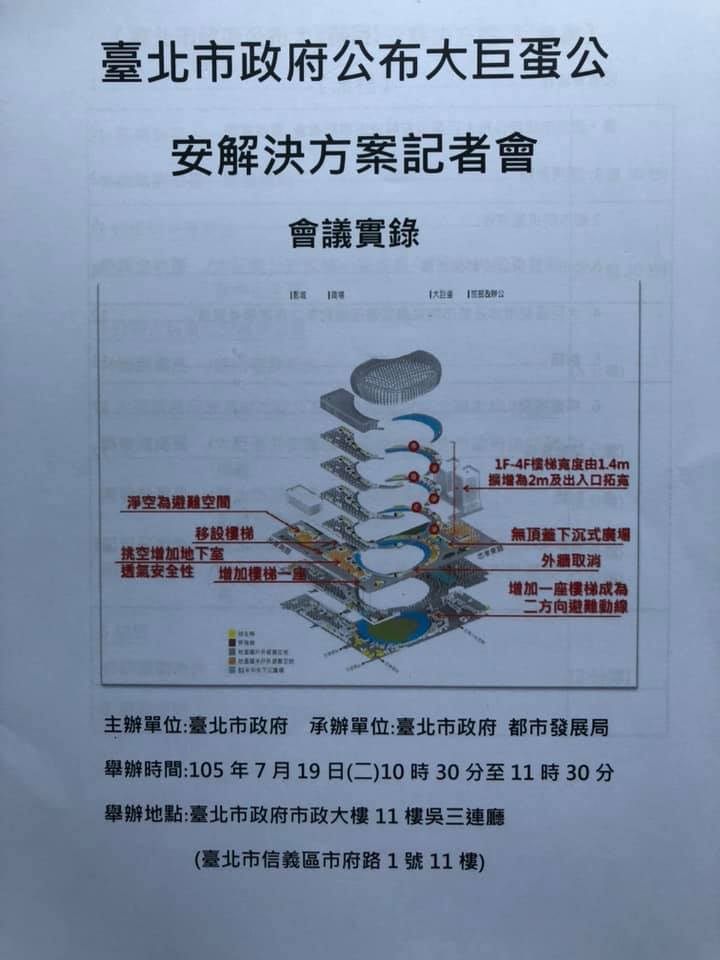 林洲民蒐羅任內對大巨蛋「59833」數字的由來。 圖：翻攝林洲民 Citizen LIN臉書