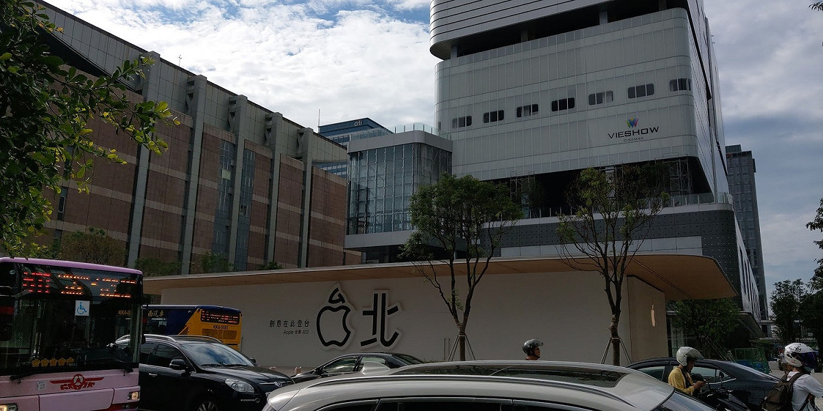 台灣第二家直營店「Apple信義A13」確定在6月15日開幕！ 圖：葉立斌／攝