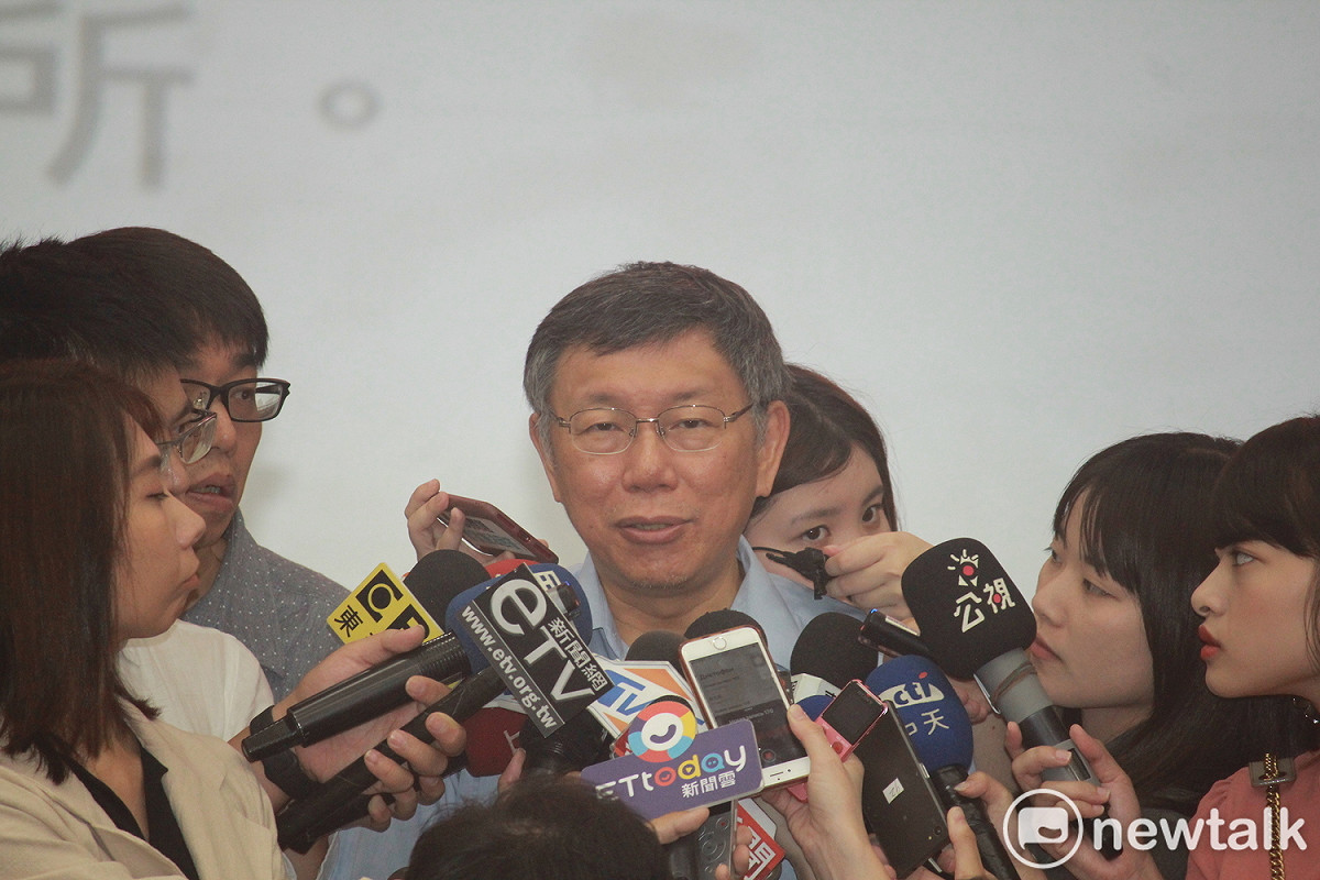 台北市長柯文哲。 圖：周煊惠 ／攝