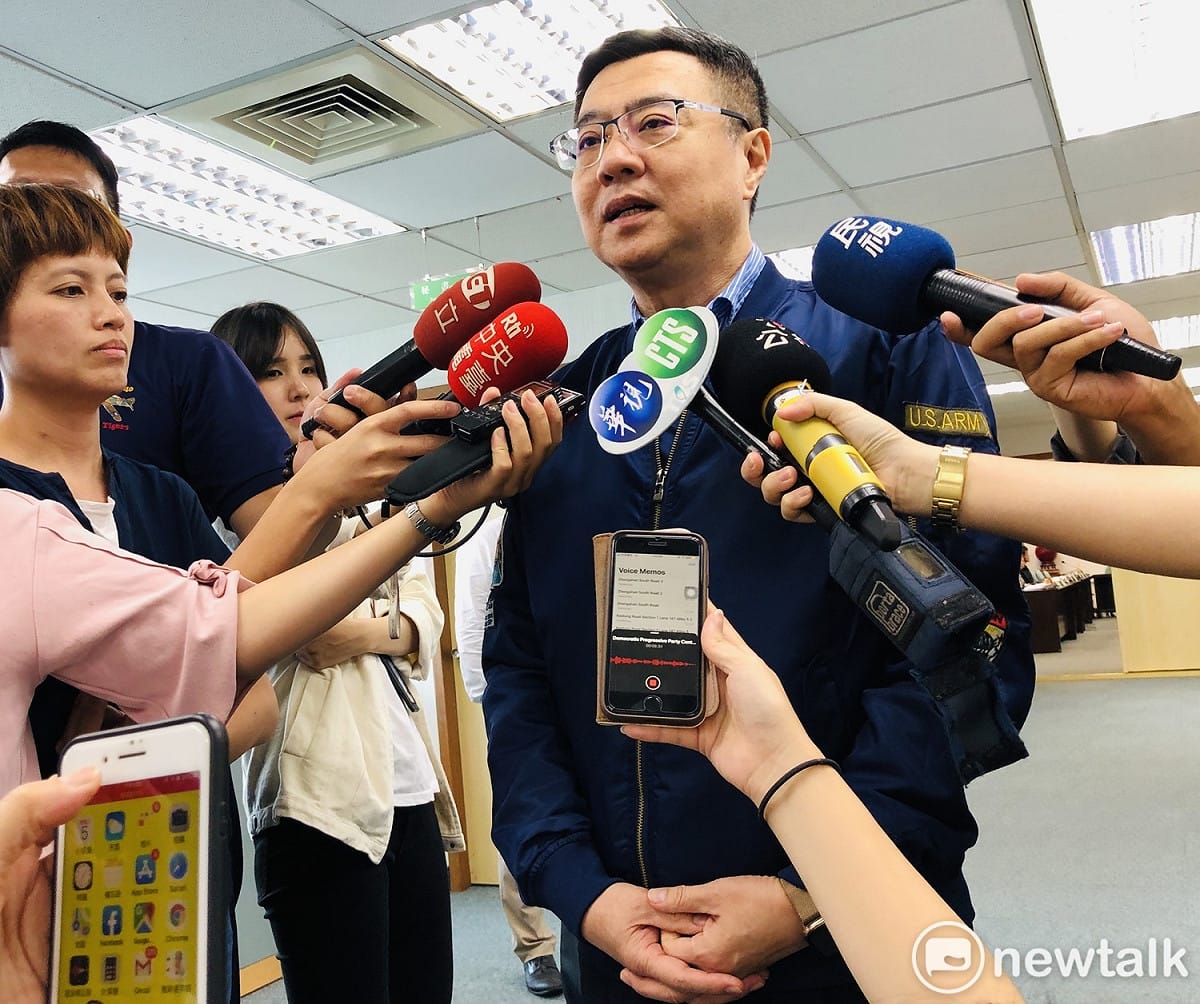 民進黨主席卓榮泰。 圖：謝莉慧/攝