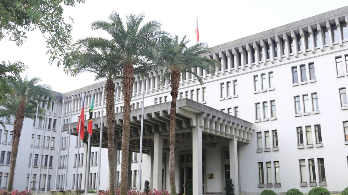 圖為我國外交部。 圖：翻攝自Google Map