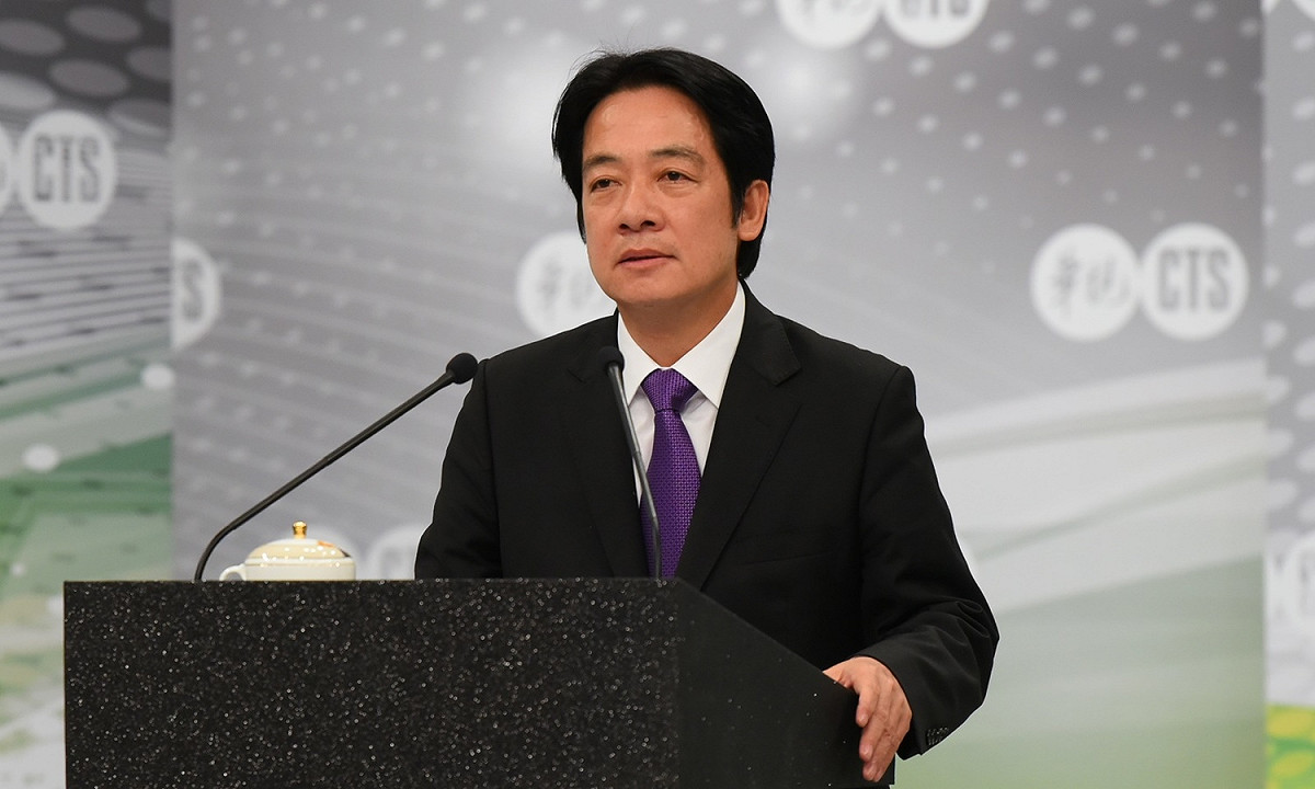 前行政院長賴清德。 圖：民進黨/提供(資料照片)