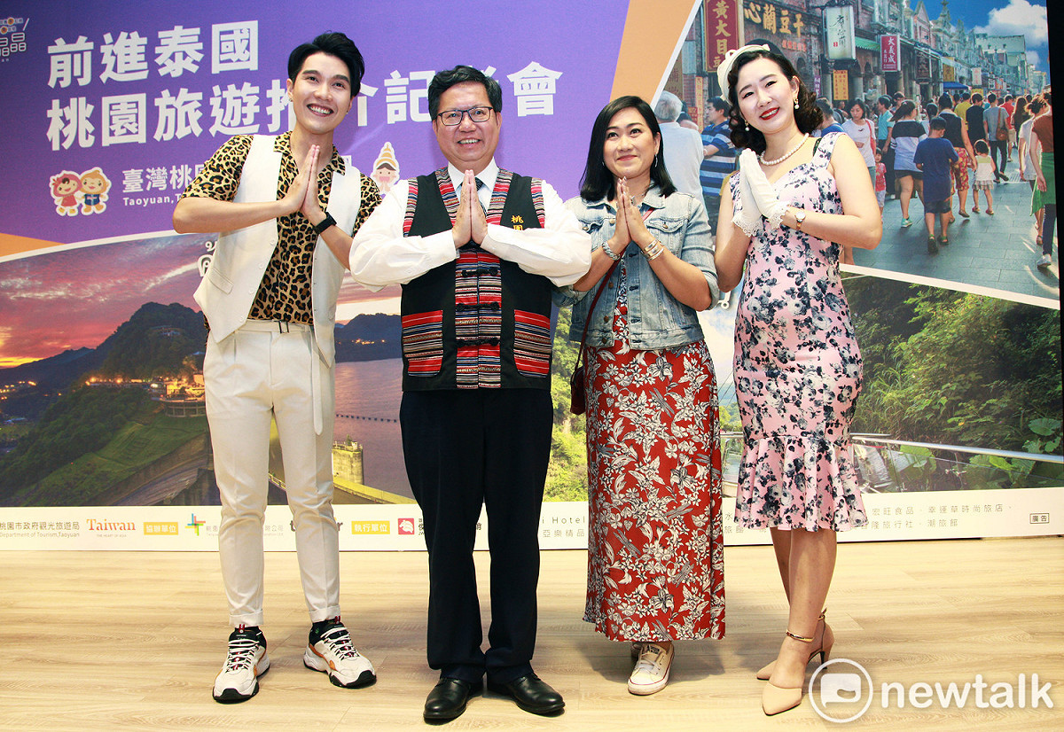 市府邀請泰國部落客來桃園旅遊，將於旅展直接與民眾互動分享到桃園旅遊經驗。 圖：林昀真/攝