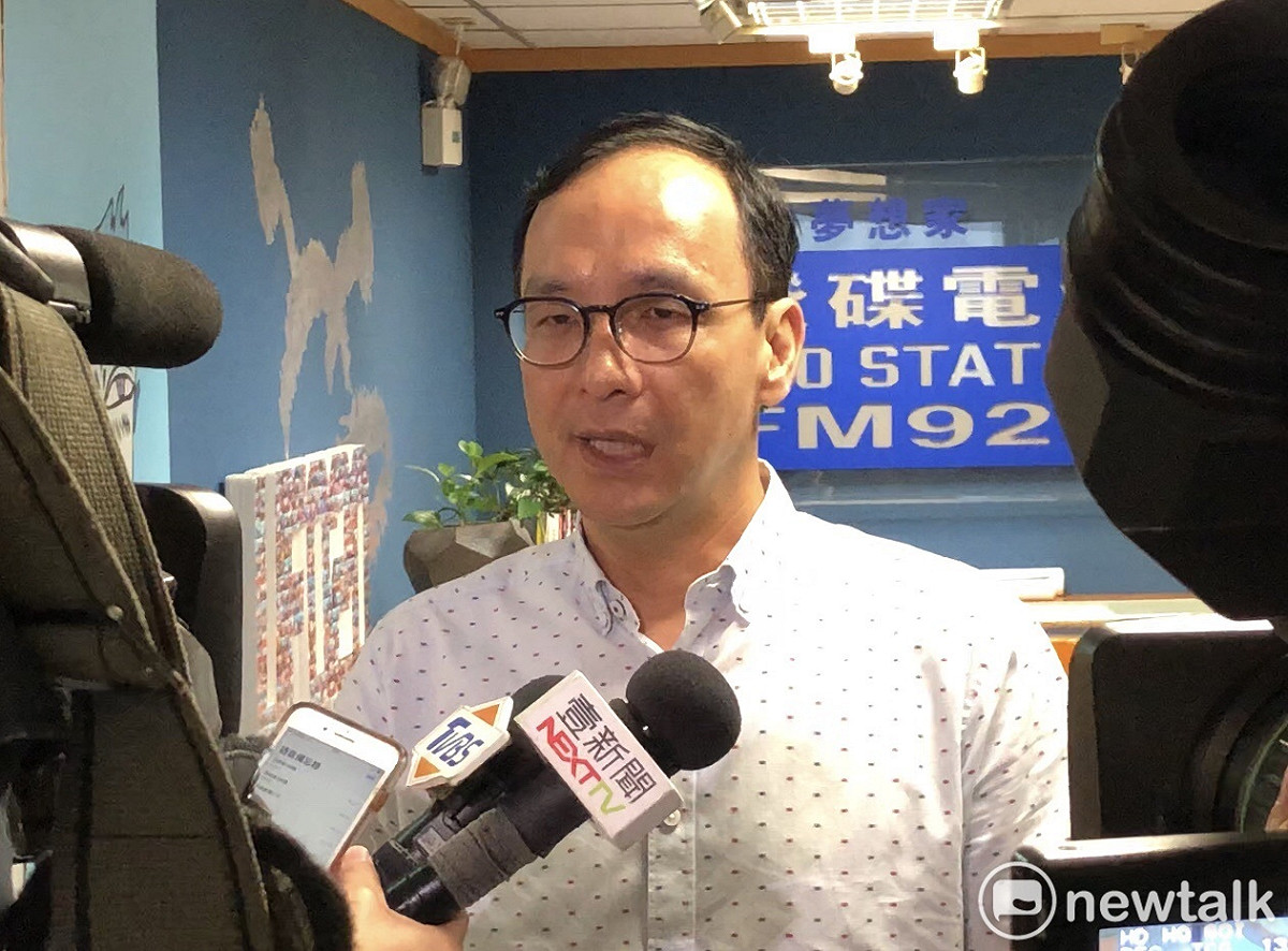 前新北市長朱立倫。 圖：林昀真／攝